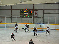 Hockey at Pitt Meadows Arena, BC
